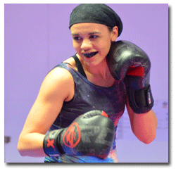 kickboxing punch