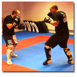kickboxing padwork